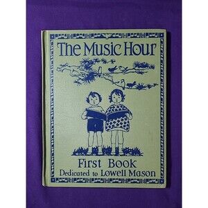 The Music Hour First Book Song Music McConathy School Children Antique 1937